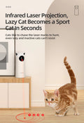 Bark Node ROJECO Interactive LED Laser Cat Toy – Automatic Teasing Toy