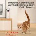 Bark Node ROJECO Interactive LED Laser Cat Toy – Automatic Teasing Toy